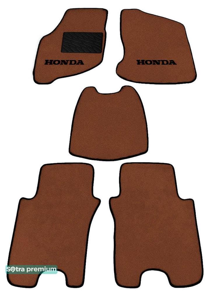 Sotra 01039-CH-TERRA Коврики салона Sotra двухслойные терракотовые для Honda Jazz / fit (2002-2004), комплект 01039CHTERRA: Отличная цена - Купить в Польше на 2407.PL!