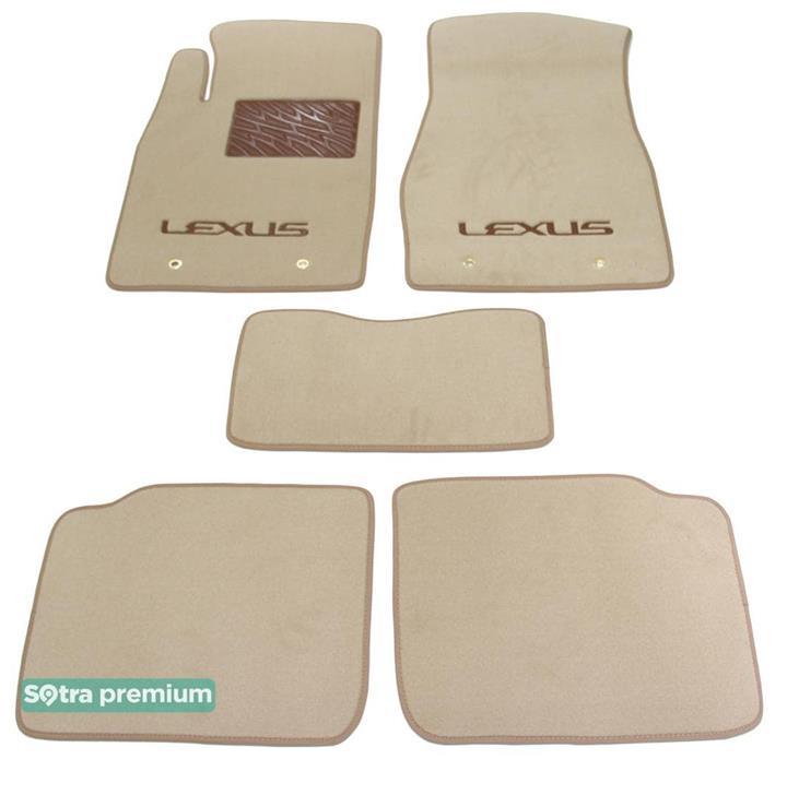 Sotra 01046-CH-BEIGE Interior mats Sotra two-layer beige for Lexus Es (2001-2006), set 01046CHBEIGE: Buy near me at 2407.PL in Poland at an Affordable price!