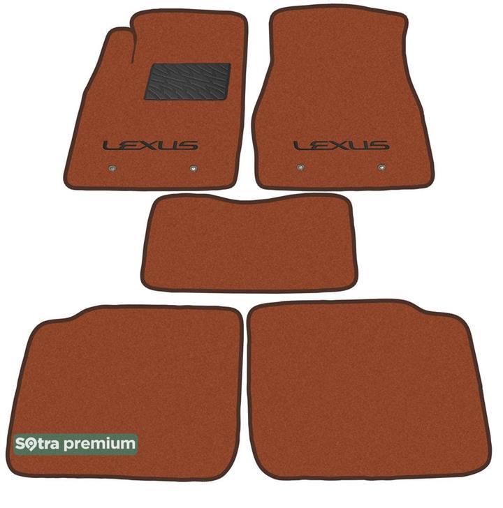 Sotra 01046-CH-TERRA Interior mats Sotra two-layer terracotta for Lexus Es (2001-2006), set 01046CHTERRA: Buy near me in Poland at 2407.PL - Good price!