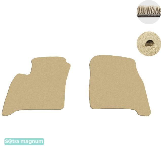 Sotra 01057-1-MG20-BEIGE Interior mats Sotra two-layer beige for Toyota Avensis verso (2001-2009), set 010571MG20BEIGE: Buy near me in Poland at 2407.PL - Good price!