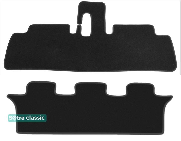 Sotra 01057-5-GD-BLACK Interior mats Sotra two-layer black for Toyota Avensis verso (2001-2009), set 010575GDBLACK: Buy near me at 2407.PL in Poland at an Affordable price!