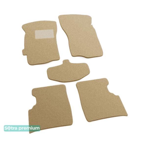 Sotra 01065-CH-BEIGE Interior mats Sotra two-layer beige for Fiat Albea (2002-2011), set 01065CHBEIGE: Buy near me in Poland at 2407.PL - Good price!