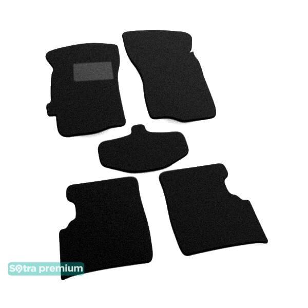 Sotra 01065-CH-BLACK Interior mats Sotra two-layer black for Fiat Albea (2002-2011), set 01065CHBLACK: Buy near me in Poland at 2407.PL - Good price!