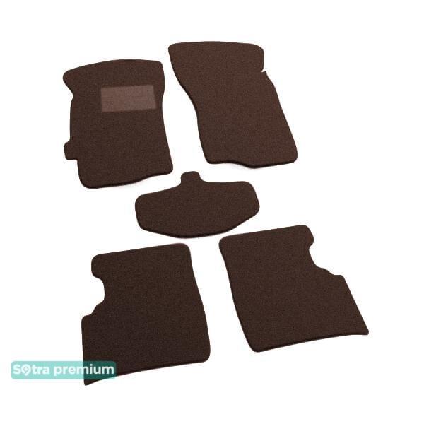 Sotra 01065-CH-CHOCO Interior mats Sotra two-layer brown for Fiat Albea (2002-2011), set 01065CHCHOCO: Buy near me in Poland at 2407.PL - Good price!
