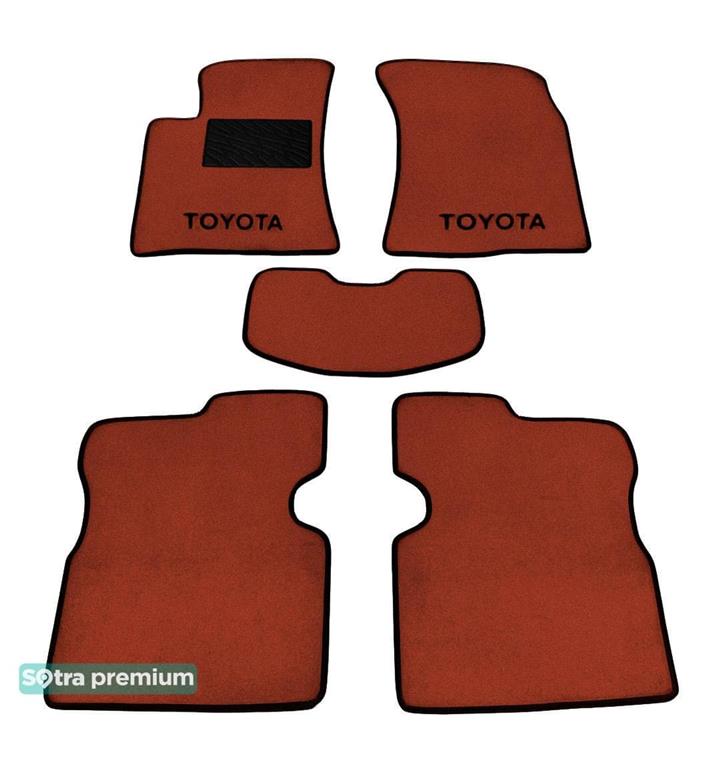 Sotra 01068-CH-TERRA Interior mats Sotra two-layer terracotta for Toyota Avensis (2003-2008), set 01068CHTERRA: Buy near me in Poland at 2407.PL - Good price!