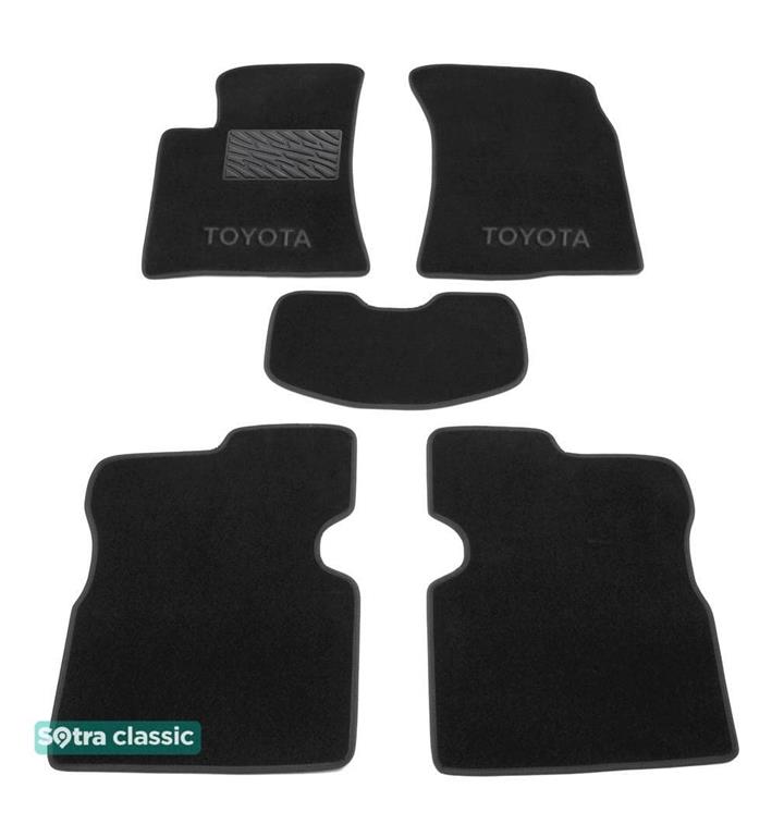 Sotra 01068-GD-GREY Interior mats Sotra two-layer gray for Toyota Avensis (2003-2008), set 01068GDGREY: Buy near me in Poland at 2407.PL - Good price!