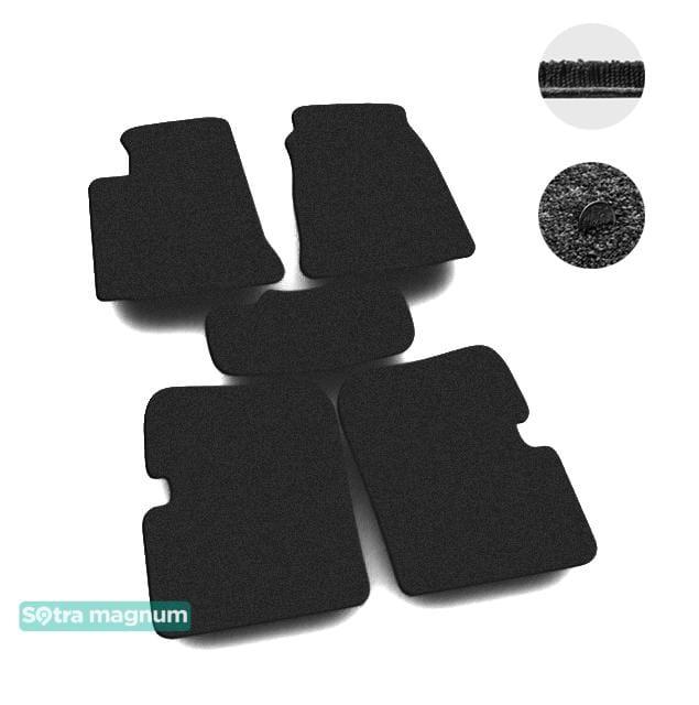 Sotra 01077-MG15-BLACK Interior mats Sotra two-layer black for Toyota Corolla (2002-2006), set 01077MG15BLACK: Buy near me in Poland at 2407.PL - Good price!