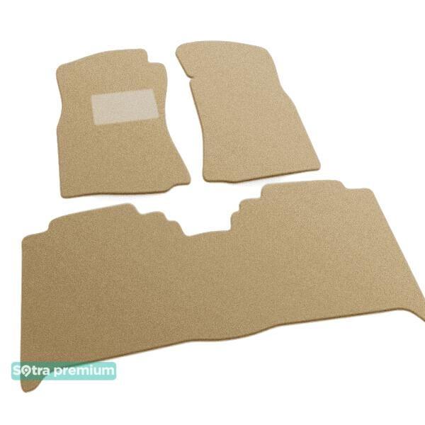 Sotra 01079-CH-BEIGE Interior mats Sotra two-layer beige for Nissan Pathfinder / terrano (1986-1995), set 01079CHBEIGE: Buy near me at 2407.PL in Poland at an Affordable price!