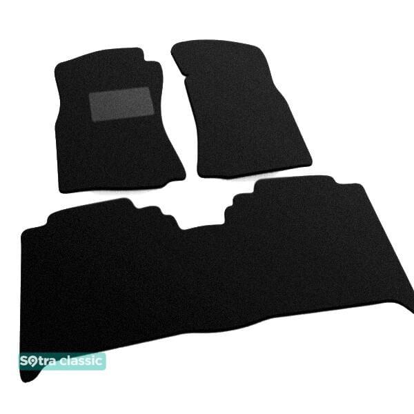 Sotra 01079-GD-BLACK Interior mats Sotra two-layer black for Nissan Pathfinder / terrano (1986-1995), set 01079GDBLACK: Buy near me in Poland at 2407.PL - Good price!