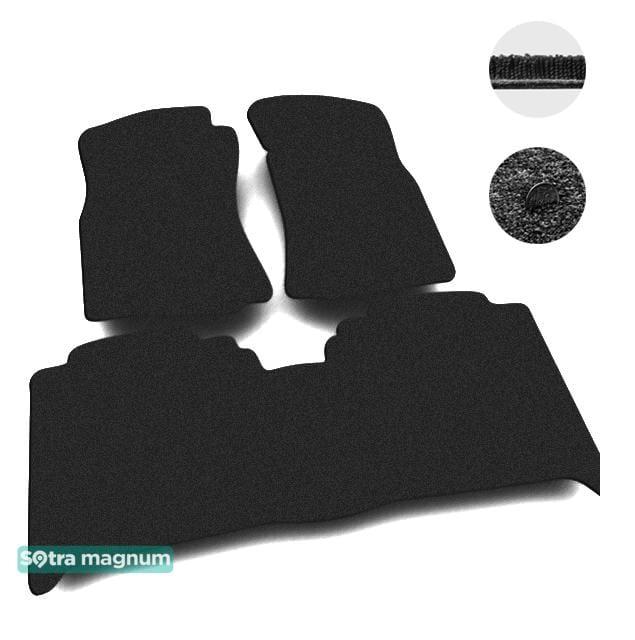 Sotra 01079-MG15-BLACK Interior mats Sotra two-layer black for Nissan Pathfinder / terrano (1986-1995), set 01079MG15BLACK: Buy near me in Poland at 2407.PL - Good price!