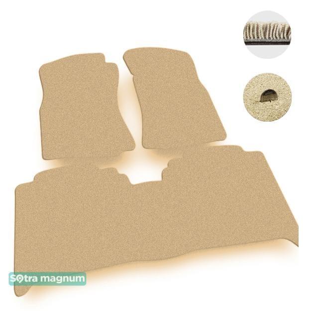 Sotra 01079-MG20-BEIGE Interior mats Sotra two-layer beige for Nissan Pathfinder / terrano (1986-1995), set 01079MG20BEIGE: Buy near me in Poland at 2407.PL - Good price!