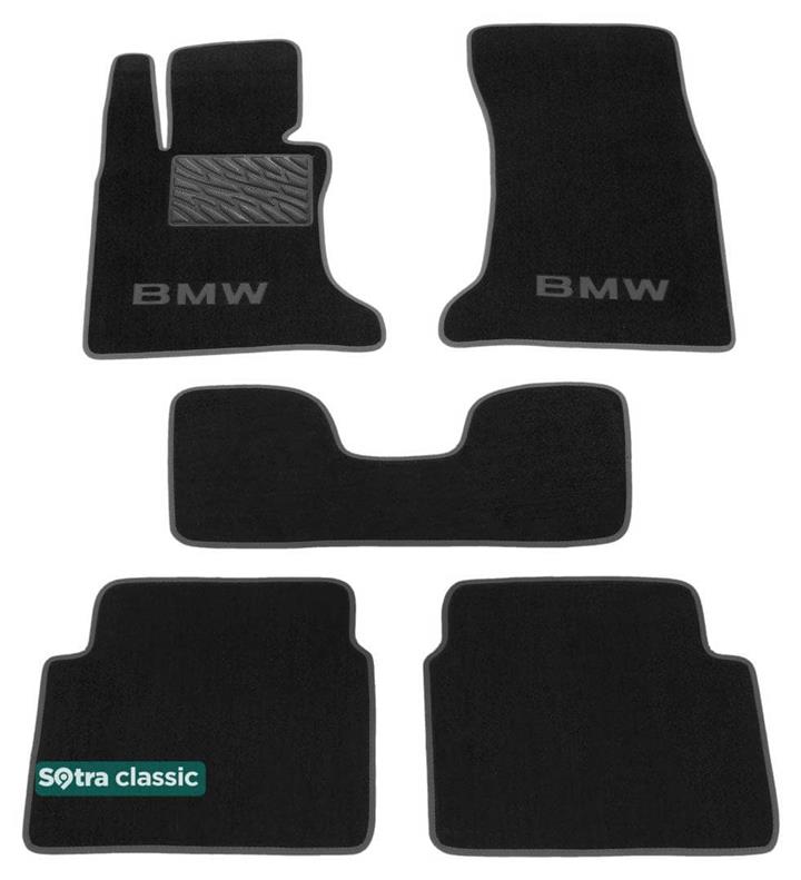 Sotra 01084-GD-BLACK Коврики салона Sotra двухслойные черные для BMW 5-series (2004-2009), комплект 01084GDBLACK: Отличная цена - Купить в Польше на 2407.PL!
