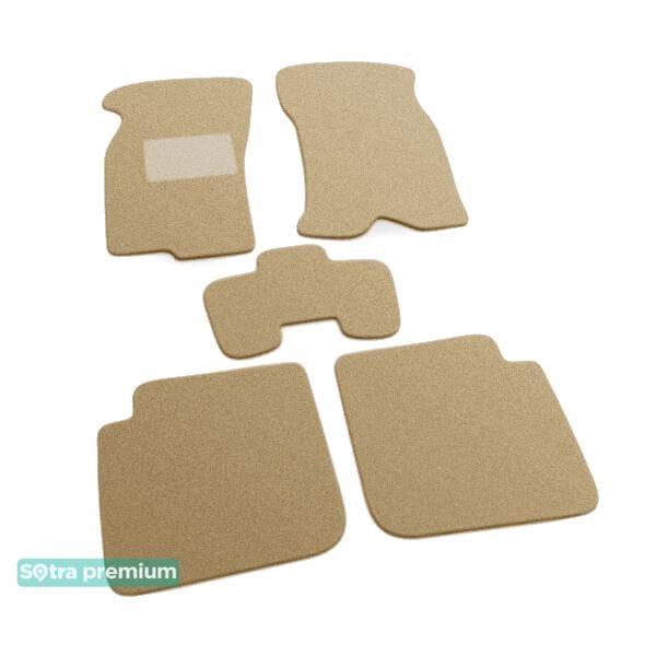 Sotra 01095-CH-BEIGE Interior mats Sotra two-layer beige for Mitsubishi Colt (1993-1995), set 01095CHBEIGE: Buy near me in Poland at 2407.PL - Good price!