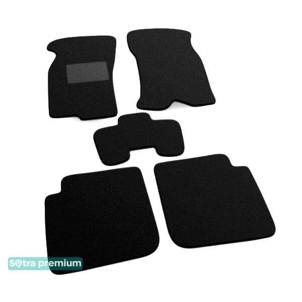 Sotra 01095-CH-BLACK Interior mats Sotra two-layer black for Mitsubishi Colt (1993-1995), set 01095CHBLACK: Buy near me in Poland at 2407.PL - Good price!