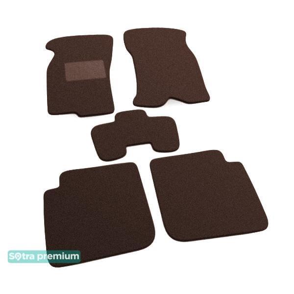 Sotra 01095-CH-CHOCO Interior mats Sotra two-layer brown for Mitsubishi Colt (1993-1995), set 01095CHCHOCO: Buy near me in Poland at 2407.PL - Good price!