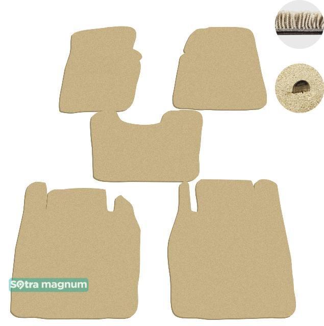 Sotra 01097-MG20-BEIGE Interior mats Sotra two-layer beige for Jeep Cherokee (1998-2001), set 01097MG20BEIGE: Buy near me in Poland at 2407.PL - Good price!