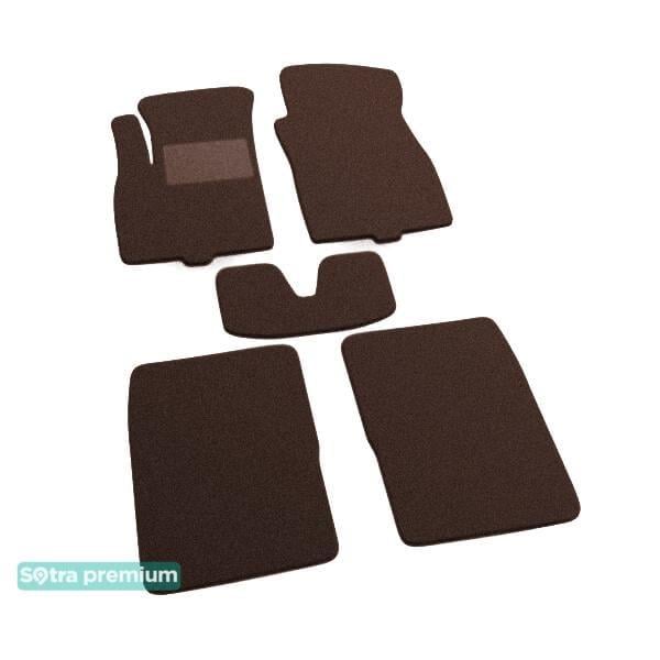 Sotra 01121-CH-CHOCO Interior mats Sotra two-layer brown for Fiat Panda (2004-2012), set 01121CHCHOCO: Buy near me in Poland at 2407.PL - Good price!