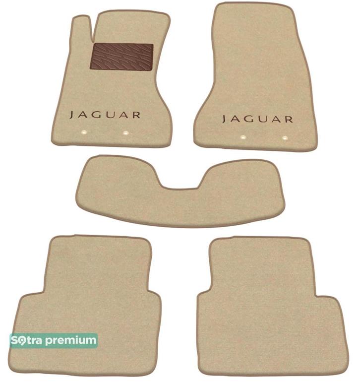 Sotra 01145-CH-BEIGE Interior mats Sotra two-layer beige for Jaguar S-type (2002-2008), set 01145CHBEIGE: Buy near me in Poland at 2407.PL - Good price!