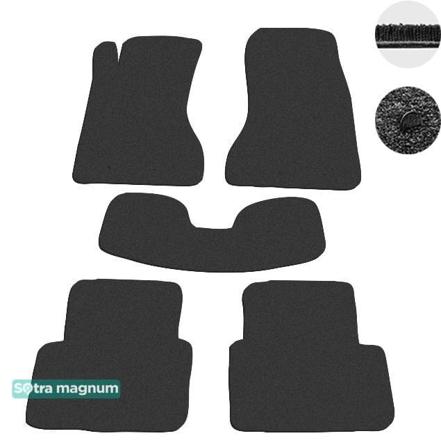 Sotra 01145-MG15-BLACK Interior mats Sotra two-layer black for Jaguar S-type (2002-2008), set 01145MG15BLACK: Buy near me in Poland at 2407.PL - Good price!