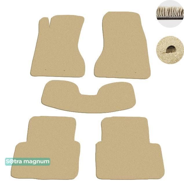 Sotra 01145-MG20-BEIGE Interior mats Sotra two-layer beige for Jaguar S-type (2002-2008), set 01145MG20BEIGE: Buy near me in Poland at 2407.PL - Good price!