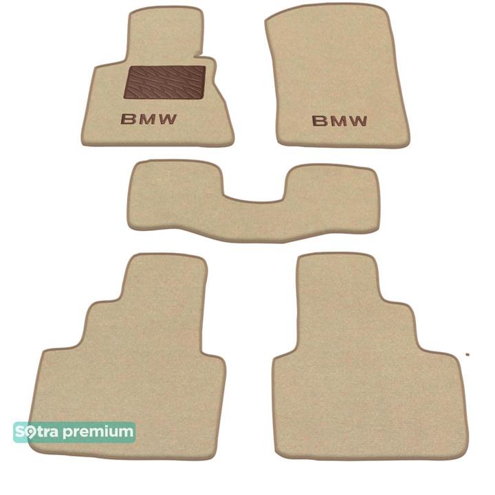 Sotra 01162-CH-BEIGE Interior mats Sotra two-layer beige for BMW X3 (2003-2010), set 01162CHBEIGE: Buy near me in Poland at 2407.PL - Good price!
