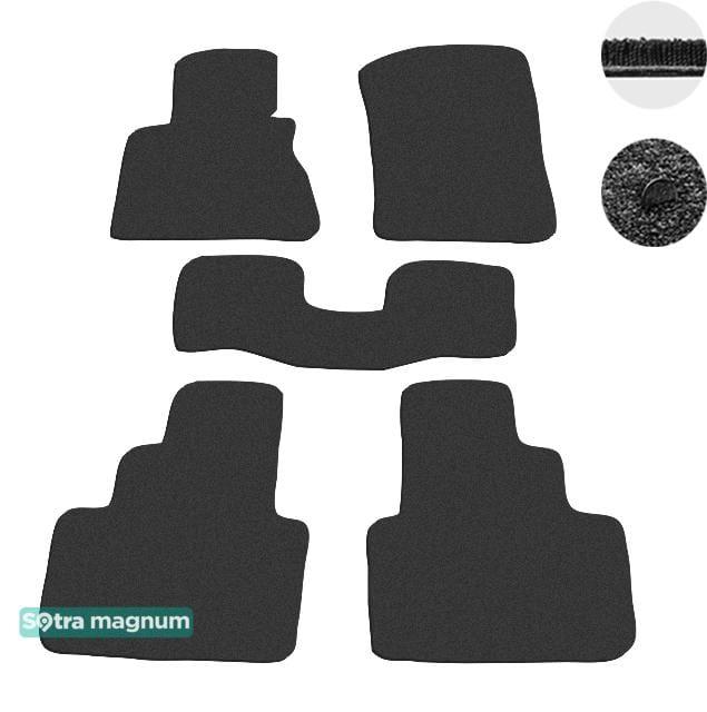 Sotra 01162-MG15-BLACK Interior mats Sotra two-layer black for BMW X3 (2003-2010), set 01162MG15BLACK: Buy near me in Poland at 2407.PL - Good price!