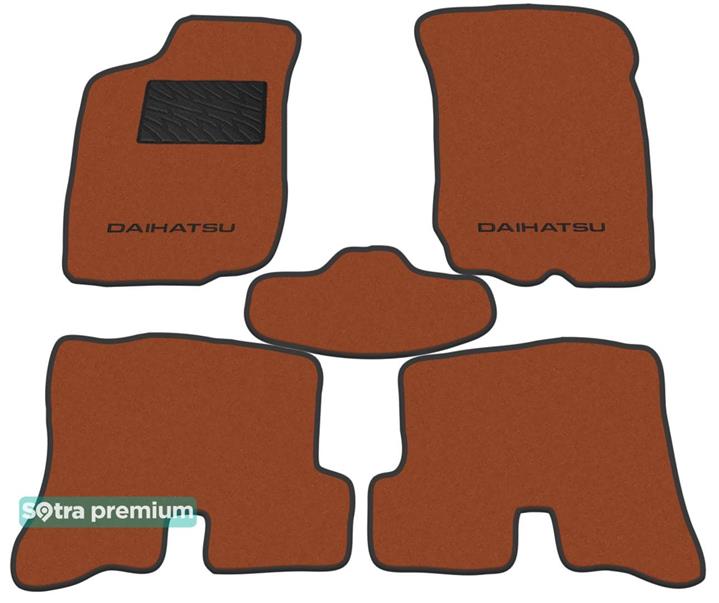 Sotra 01167-CH-TERRA Interior mats Sotra two-layer terracotta for Daihatsu Yrv (2000-2005), set 01167CHTERRA: Buy near me in Poland at 2407.PL - Good price!