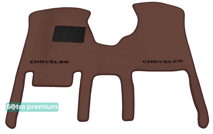 Sotra 01169-1-CH-CHOCO Interior mats Sotra two-layer brown for Chrysler Grand voyager (2000-2007), set 011691CHCHOCO: Buy near me at 2407.PL in Poland at an Affordable price!