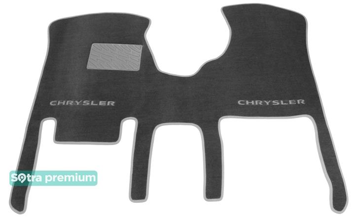 Sotra 01169-1-CH-GREY Interior mats Sotra two-layer gray for Chrysler Grand voyager (2000-2007), set 011691CHGREY: Buy near me in Poland at 2407.PL - Good price!