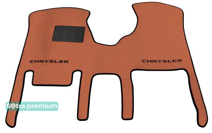 Sotra 01169-1-CH-TERRA Interior mats Sotra two-layer terracotta for Chrysler Grand voyager (2000-2007), set 011691CHTERRA: Buy near me in Poland at 2407.PL - Good price!