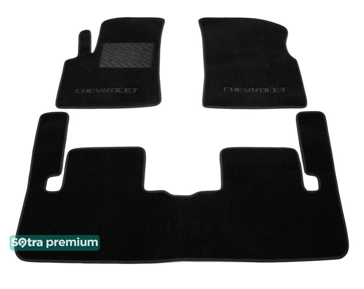 Sotra 01171-CH-BLACK Interior mats Sotra two-layer black for Chevrolet Tacuma (2004-2008), set 01171CHBLACK: Buy near me in Poland at 2407.PL - Good price!