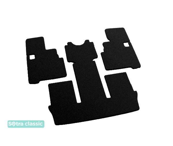 Sotra 01177-5-GD-BLACK Interior mats Sotra two-layer black for Mitsubishi Grandis (2003-2011), set 011775GDBLACK: Buy near me at 2407.PL in Poland at an Affordable price!