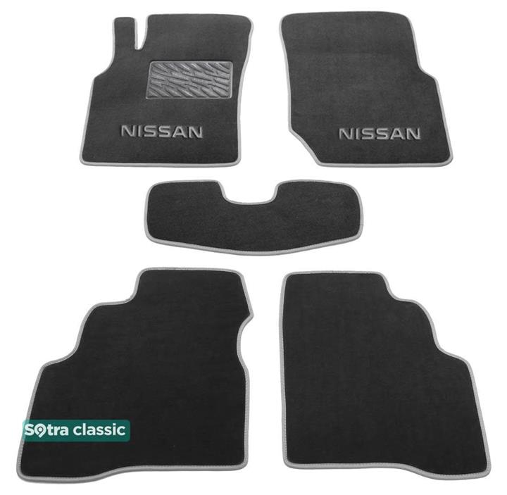 Sotra 01186-GD-GREY Interior mats Sotra two-layer gray for Nissan Almera (2000-2006), set 01186GDGREY: Buy near me in Poland at 2407.PL - Good price!