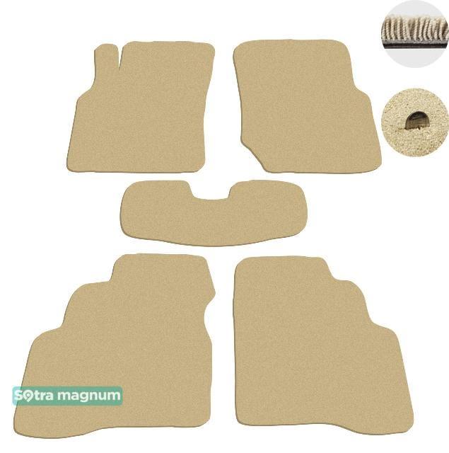 Sotra 01186-MG20-BEIGE Interior mats Sotra two-layer beige for Nissan Almera (2000-2006), set 01186MG20BEIGE: Buy near me in Poland at 2407.PL - Good price!