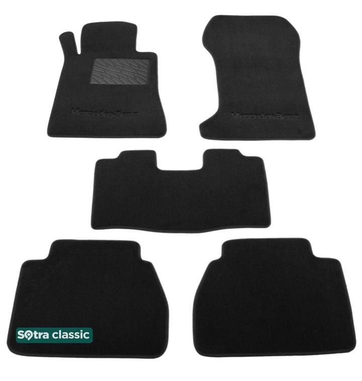 Sotra 01196-GD-BLACK Коврики салона Sotra двухслойные черные для Mercedes E-class (1995-2002), комплект 01196GDBLACK: Отличная цена - Купить в Польше на 2407.PL!