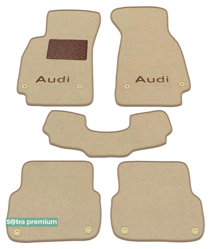 Sotra 01198-CH-BEIGE Interior mats Sotra two-layer beige for Audi A6 (2004-2011), set 01198CHBEIGE: Buy near me in Poland at 2407.PL - Good price!