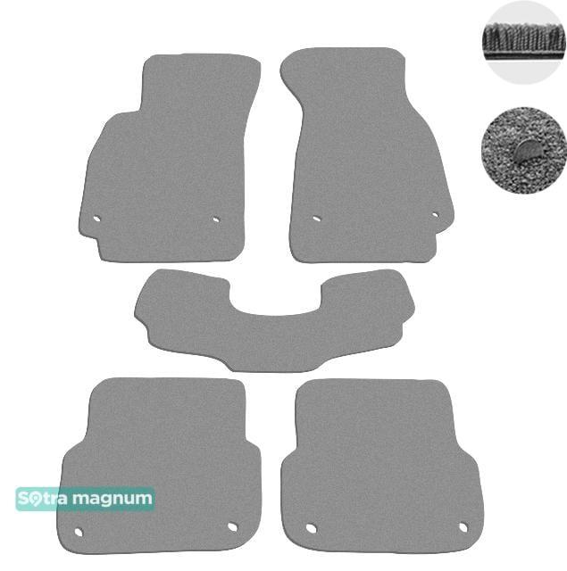 Sotra 01198-MG20-GREY Dywaniki do salony pasażerskiego Sotra dwuwarstwowy szary dla Audi A6 (2004-2011), zestaw 01198MG20GREY: Dobra cena w Polsce na 2407.PL - Kup Teraz!