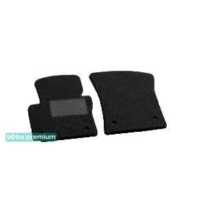 Sotra 01208-1-CH-BLACK Interior mats Sotra two-layer black for Volkswagen Touran (2003-2009), set 012081CHBLACK: Buy near me in Poland at 2407.PL - Good price!