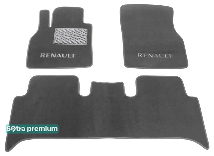 Sotra 01222-CH-GREY Interior mats Sotra two-layer gray for Renault Scenic (2003-2009), set 01222CHGREY: Buy near me in Poland at 2407.PL - Good price!