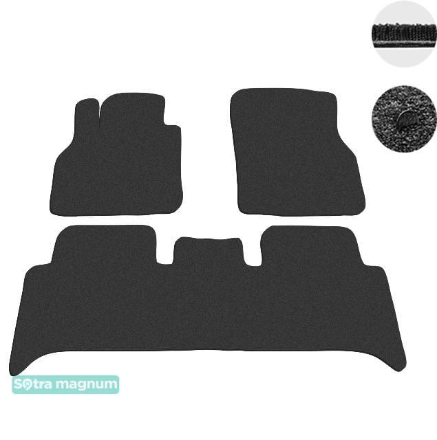 Sotra 01222-MG15-BLACK Interior mats Sotra two-layer black for Renault Scenic (2003-2009), set 01222MG15BLACK: Buy near me in Poland at 2407.PL - Good price!