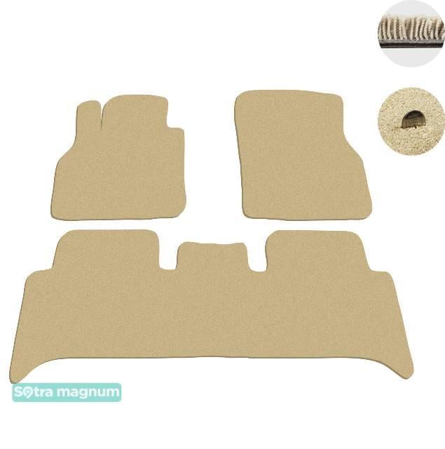 Sotra 01222-MG20-BEIGE Interior mats Sotra two-layer beige for Renault Scenic (2003-2009), set 01222MG20BEIGE: Buy near me in Poland at 2407.PL - Good price!