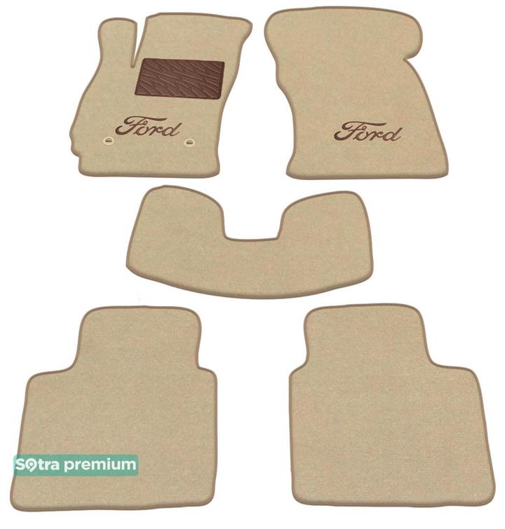 Sotra 01226-CH-BEIGE Interior mats Sotra two-layer beige for Ford Mondeo (2000-2007), set 01226CHBEIGE: Buy near me at 2407.PL in Poland at an Affordable price!