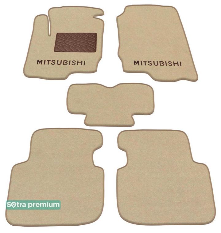 Sotra 01237-CH-BEIGE Interior mats Sotra two-layer beige for Mitsubishi Colt (2002-2012), set 01237CHBEIGE: Buy near me in Poland at 2407.PL - Good price!