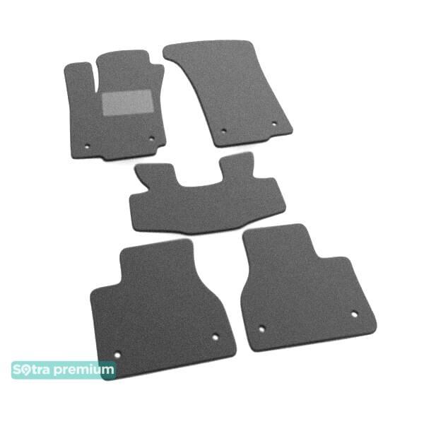 Sotra 01242-CH-GREY Interior mats Sotra two-layer gray for Volkswagen Phaeton (2005-2009), set 01242CHGREY: Buy near me in Poland at 2407.PL - Good price!