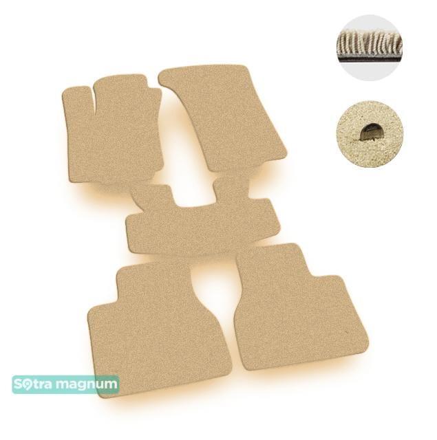 Sotra 01242-MG20-BEIGE Interior mats Sotra two-layer beige for Volkswagen Phaeton (2005-2009), set 01242MG20BEIGE: Buy near me in Poland at 2407.PL - Good price!