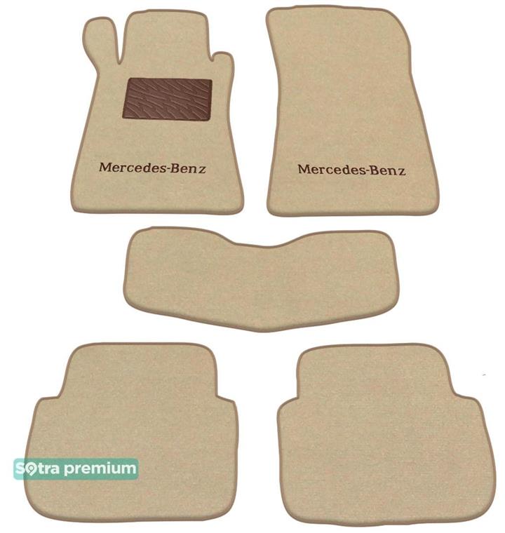 Sotra 01245-CH-BEIGE Interior mats Sotra two-layer beige for Mercedes Clk-class (2002-2010), set 01245CHBEIGE: Buy near me in Poland at 2407.PL - Good price!
