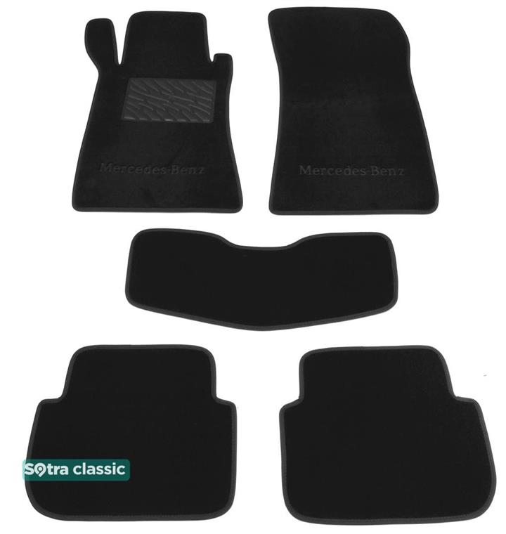 Sotra 01245-GD-GREY Interior mats Sotra two-layer gray for Mercedes Clk-class (2002-2010), set 01245GDGREY: Buy near me in Poland at 2407.PL - Good price!
