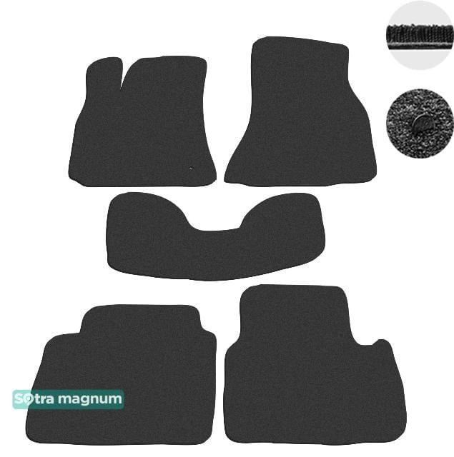 Sotra 01247-MG15-BLACK Interior mats Sotra two-layer black for Chrysler 300c (2004-2010), set 01247MG15BLACK: Buy near me in Poland at 2407.PL - Good price!