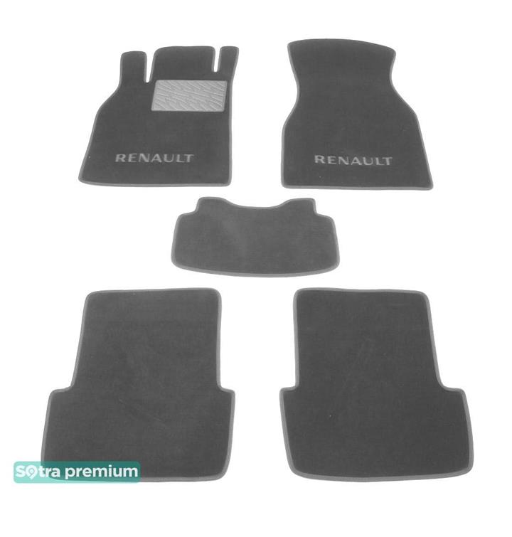 Sotra 01252-CH-GREY Interior mats Sotra two-layer gray for Renault Megane (2002-2009), set 01252CHGREY: Buy near me in Poland at 2407.PL - Good price!