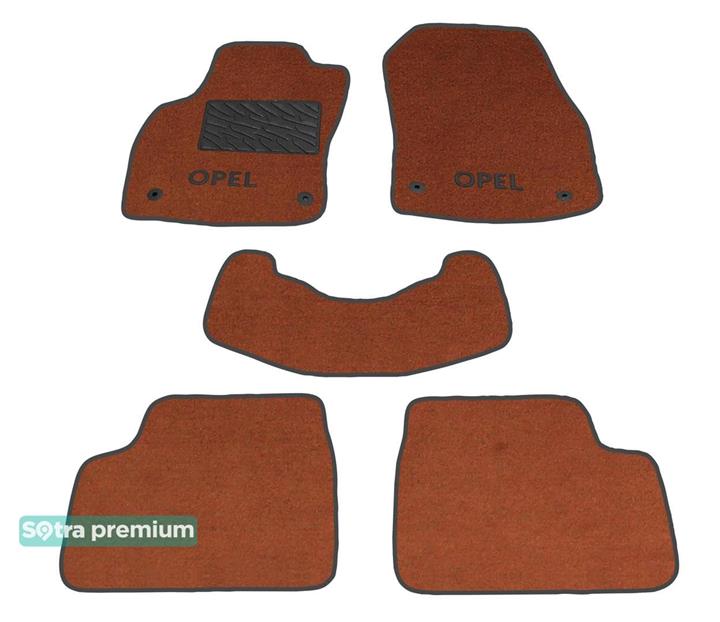 Sotra 01257-CH-TERRA Interior mats Sotra two-layer terracotta for Opel Astra h (2004-2010), set 01257CHTERRA: Buy near me in Poland at 2407.PL - Good price!